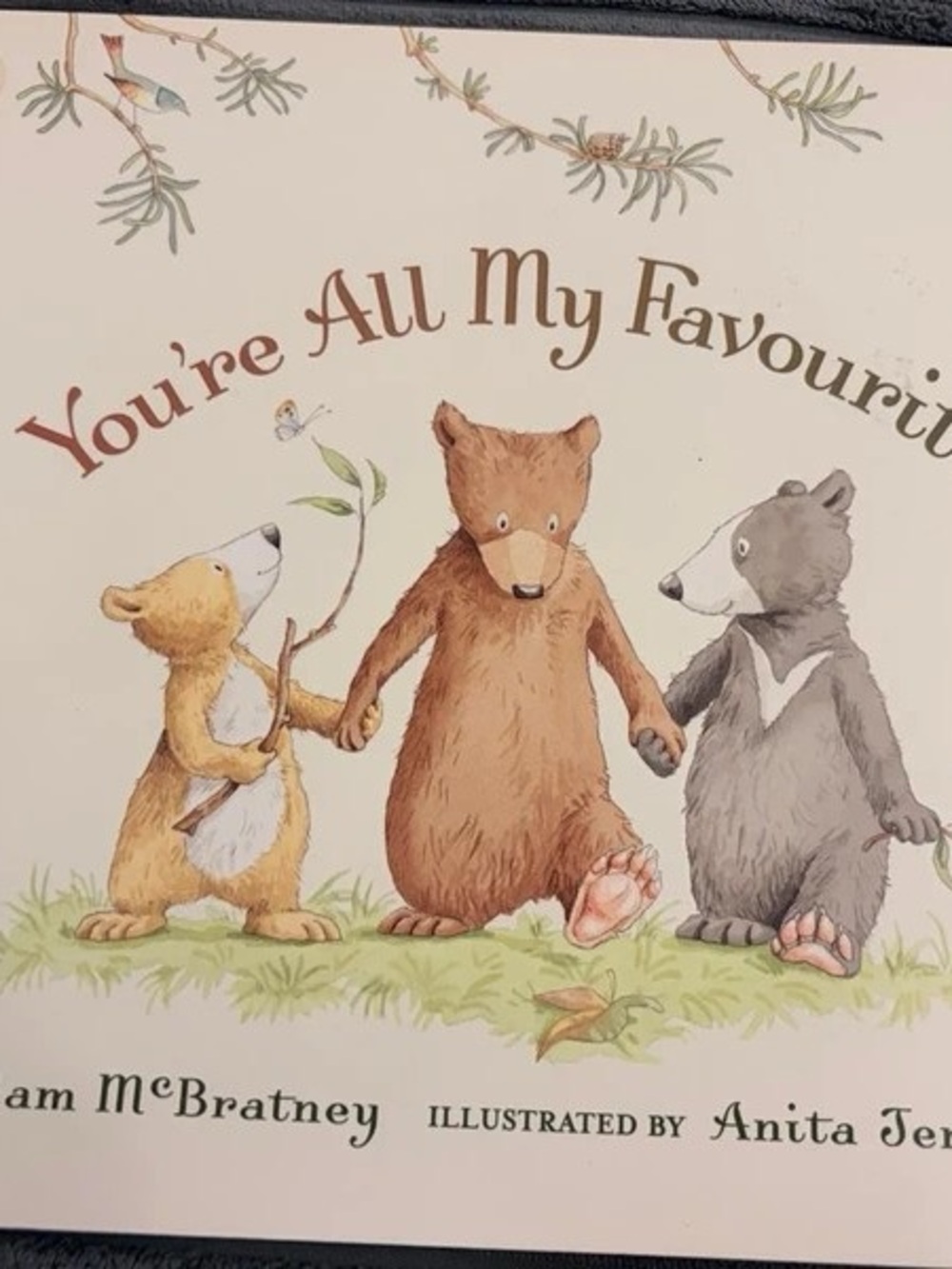 You're All My Favourite Illustrated Coffee Table Book - Brown, Gray, Cream